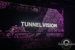 Ledscherm Zeeland in gebruik tijdens een