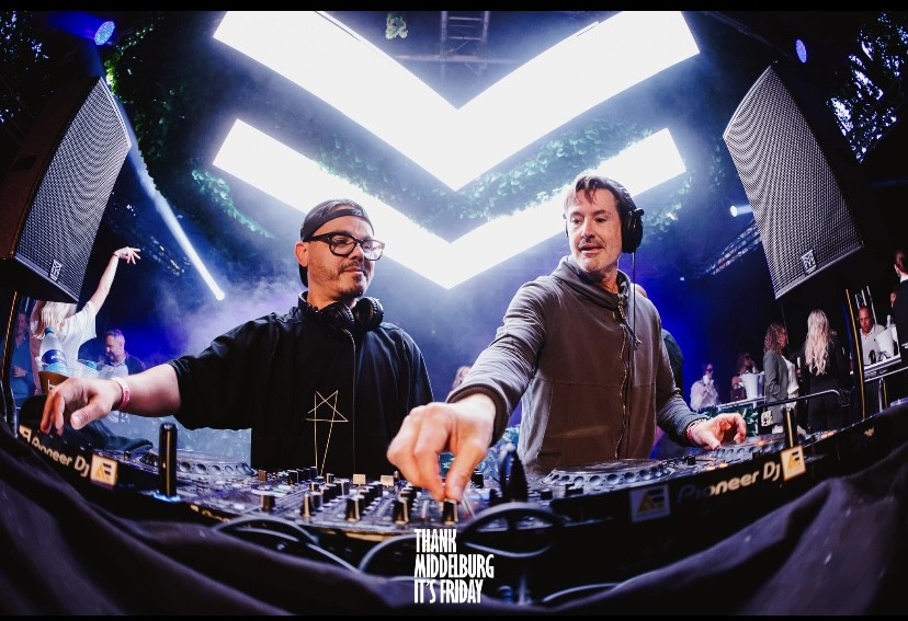 Ledscherm Zeeland in gebruik tijdens een