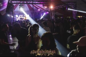 Ledscherm Zeeland in gebruik tijdens een